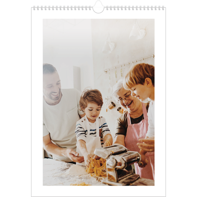 Verjaardagskalenders A3 — Gouden tekst groot [omslag]