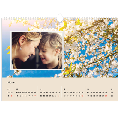 Fotokalender A3 — Vier jaargetijden [Maart]