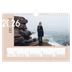 Fotokalender A4 — Overlappende tekst [Januari]