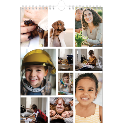 Verjaardagskalenders A4 — Foto arrangement [omslag]