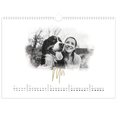 Fotokalender A3 — Foto-effecten [Mei]