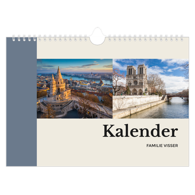 Fotokalender A4 — Bezienswaardigheden van de wereld [omslag]