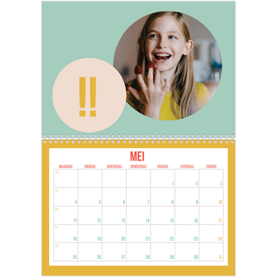 Fotokalender A4 Dubbel (30 x 40 cm) — Oogverblindend mooi [omslag]