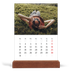 Bureaukalender met houten standaard  — Eindeloze ontsnapping [omslag]