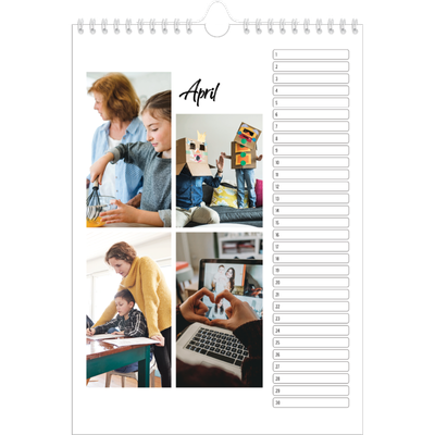 Verjaardagskalenders A4 — Dit ben ik [April]
