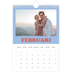 Fotokalender A5 — Retro stijl frames [Februari]