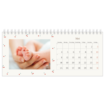 Bureaukalenders — Gelukzalig kers [omslag]