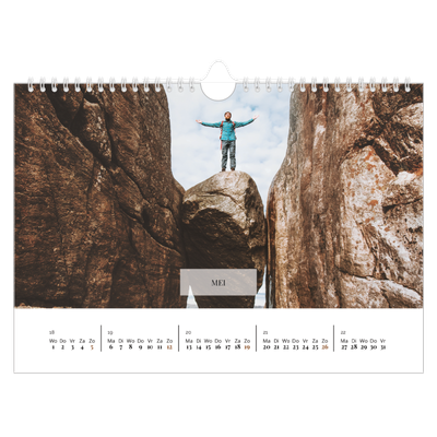 Fotokalender A4 — Klassieke kalender [omslag]