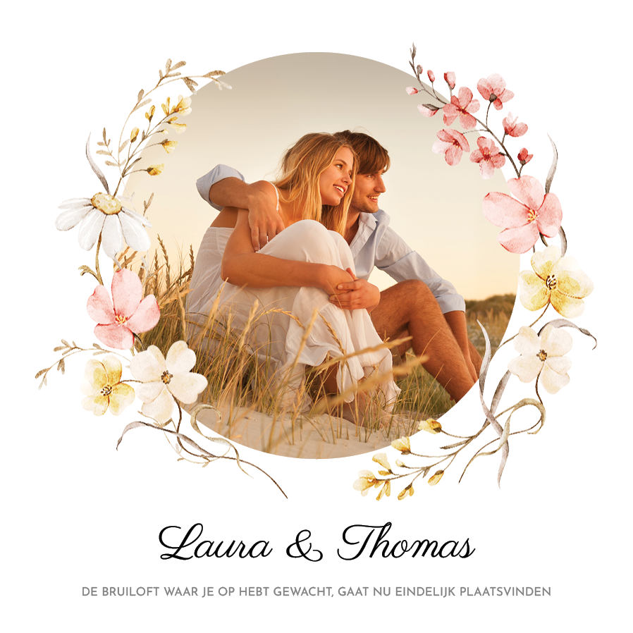 Uitnodigingen — Bloemenpracht