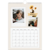 Fotokalender A4 (20 x 30 cm) — Vintage scrapbook [Januari]