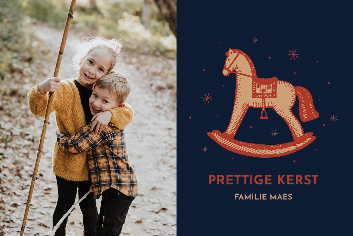 Fotokaarten — Hobbelpaard