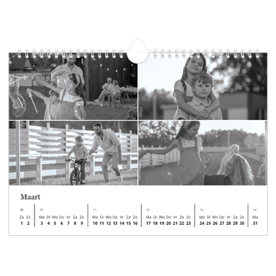 Fotokalender A4 — Focus [Maart]