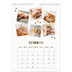 Fotokalender A4 (20 x 30 cm) — Speelse kitten [Februari]