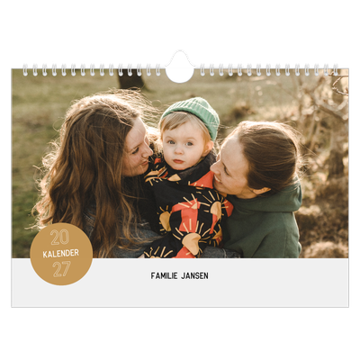 Fotokalender A4 — Fotosticker [omslag]
