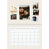 Fotokalender A4 Dubbel (30 x 40 cm) — Vintage scrapbook [Februari]