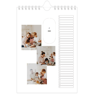 Fotokalender A5 — Plannen maken [Mei]