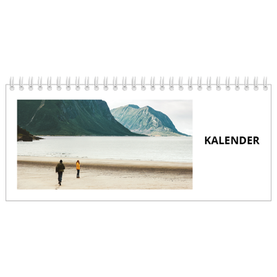 Bureaukalenders — Witte randen [omslag]