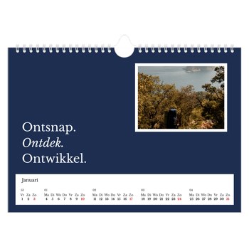 Fotokalender A4 — Redactionele Aarde