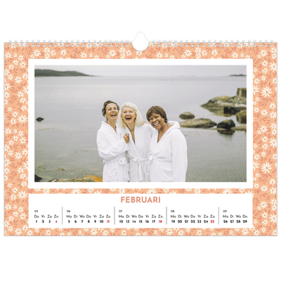 Fotokalender A3 — In volle bloei [Februari]
