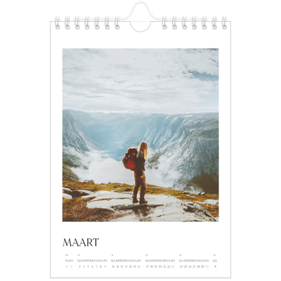 Fotokalender A5 — Surfing sunsets [Maart]