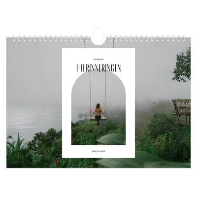 Fotokalender A4 — De open boog [omslag]