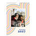 Fotokalender A5 — Retro strepen [omslag]