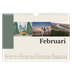 Fotokalender A4 — Bezienswaardigheden van de wereld [Februari]