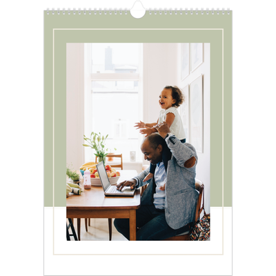 Verjaardagskalenders A3 — Aardse frames [omslag]