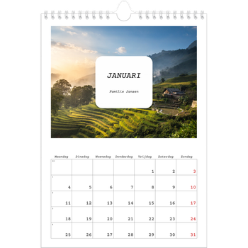 Fotokalender A4 — Het hele verhaal