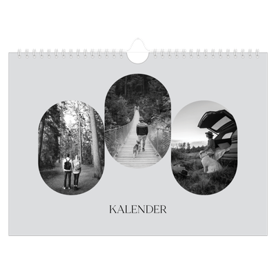 Fotokalender A4 — De open weg [omslag]