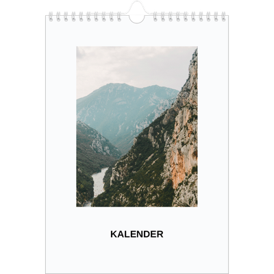 Fotokalender A4 (20 x 30 cm) — Eenvoudige foto [omslag]