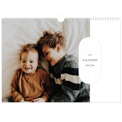 A3 Familieplanners — Grootse plannen - gezinsplanner 4 personen [omslag]