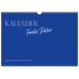 Fotokalender A3 — Kobalt klassieker [omslag]
