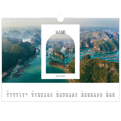 Fotokalender A3 — De open boog [Maart]