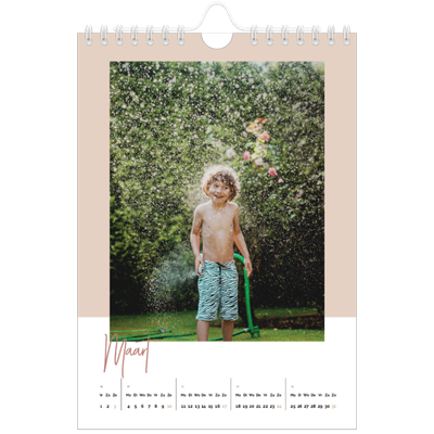 Fotokalender A5 — Aardse frames [Maart]