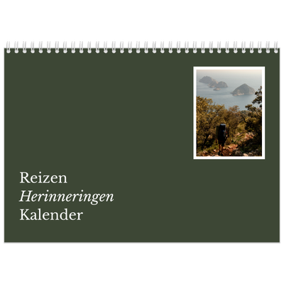 Fotokalender A4 Dubbel (30 x 40 cm) — Redactionele Aarde [omslag]