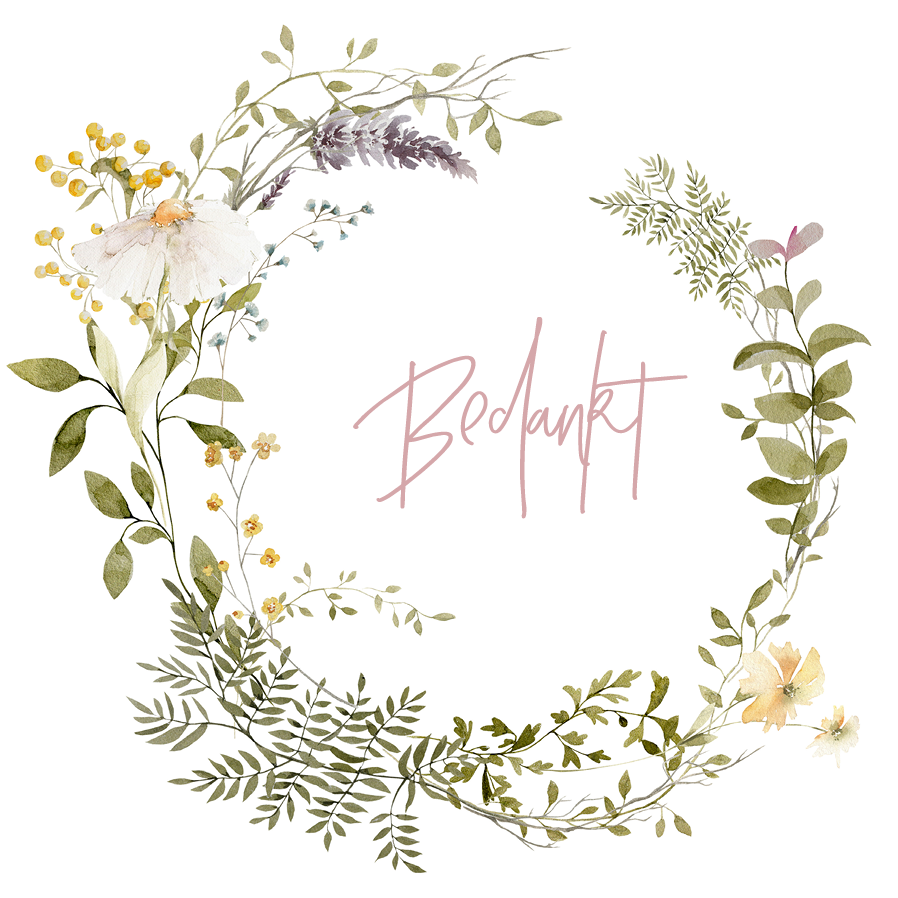 Fotokaarten — Geluk in bloei