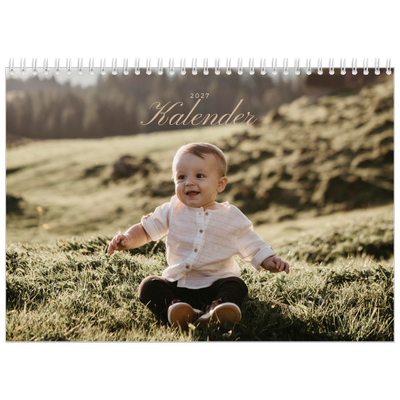 Fotokalender A4 Dubbel (30 x 40 cm) — Fotolijn [omslag]