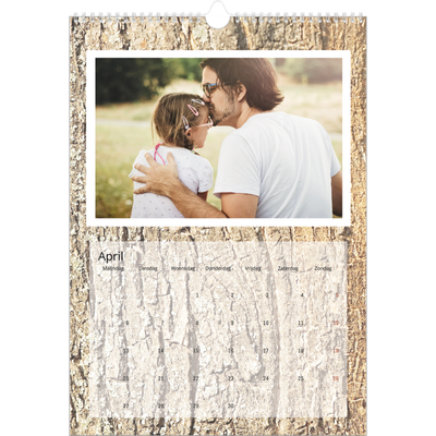 A3 Jaarkalenders — Boomschors [April]