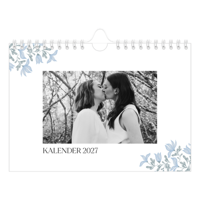 Fotokalender A5 — Elegant bloemig [omslag]