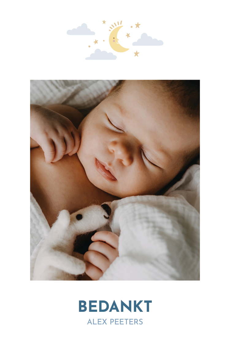 Bedankkaarten — Lieve dromer