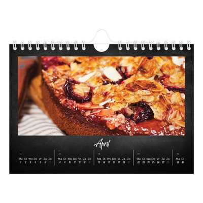 Fotokalender A5 — Krijtbord stijl [April]