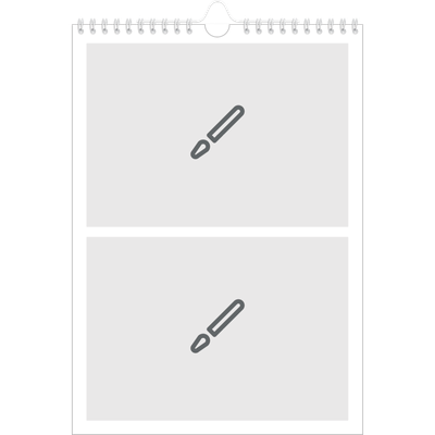 Verjaardagskalenders A4 — Ontwerp je eigen fotoproduct [omslag]