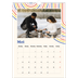 A3 Jaarkalenders — Retro strepen [omslag]