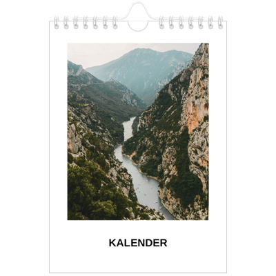 Fotokalender A5 — Eenvoudige foto [omslag]