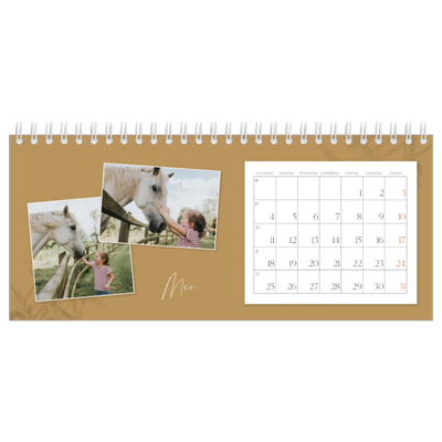 Bureaukalenders — Warme aardetinten [omslag]