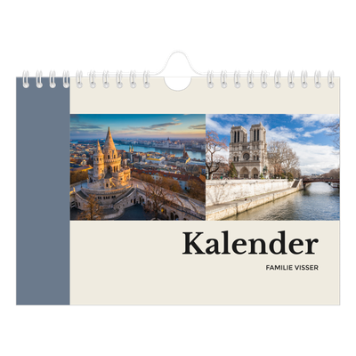 Fotokalender A5 — Bezienswaardigheden van de wereld [omslag]