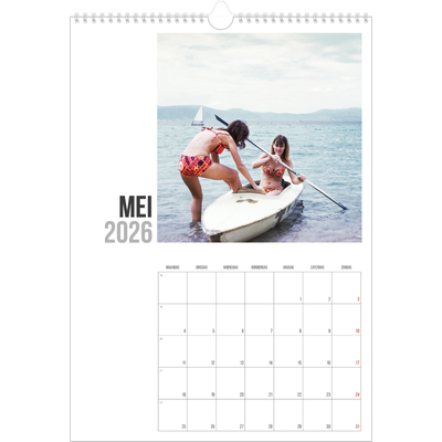 A3 Jaarkalenders — Verkorte tekst [omslag]