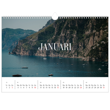 Fotokalender A3 — Eindeloze ontsnapping