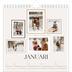 Jaarkalenders vierkant — Fotowand gallerij [Januari]